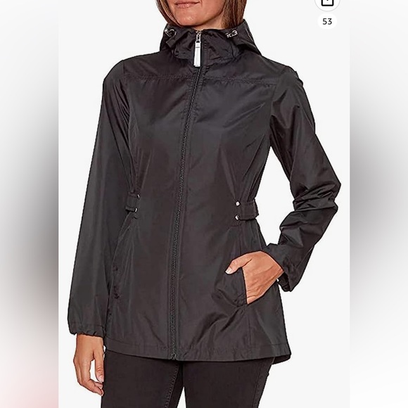 Jones New York Women's Rain Jacket - Picture 3 of 5